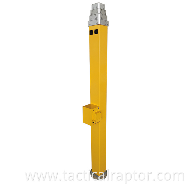 MEW manual winch telescopic mast
